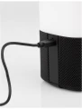 Lampka stołowa QUILMES MUSIC Czarny | Biały Głośnik bluetooth 2,5W 3000K Luces Exclusivas LE42544 noxbox lampynox www.lampynox.pl