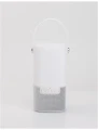 Lampka stołowa QUILMES MUSIC Szary | Biały Głośnik bluetooth 2,5W 3000K Luces Exclusivas LE42545 noxbox lampynox www.lampynox.pl