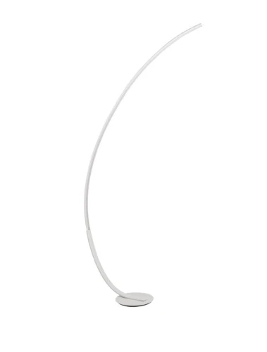 Lampa podłogowa stojąca ściemnialna OURENSE Biały LED DIM 30W 3000K Luces Exclusivas LE42521 noxbox lampynox www.lampynox.pl