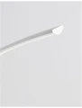 Lampa podłogowa stojąca ściemnialna OURENSE Biały LED DIM 30W 3000K Luces Exclusivas LE42521 noxbox lampynox www.lampynox.pl