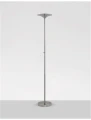 Lampa podłogowa stojąca ściemnialna OROPESA Nikiel satyna LED DIM 30W 3000K Luces Exclusivas LE42518 noxbox lampynox www.lampynox.pl