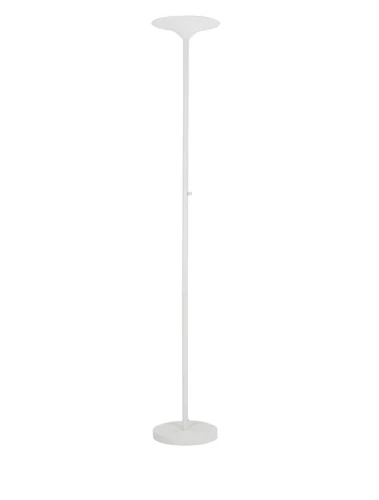 Lampa podłogowa stojąca ściemnialna OROPESA Biały LED DIM 30W 3000K Luces Exclusivas LE42517 noxbox lampynox www.lampynox.pl