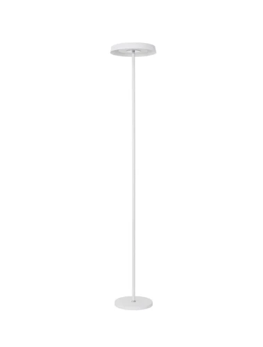 Lampa podłogowa stojąca ściemnialna OCUMARE Biały LED 18W 3000K Luces Exclusivas LE42514 noxbox lampynox www.lampynox.pl