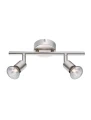 Spot MIRAMAR Nikiel 2xGU10 Luces Exclusivas LE42490 noxbox lampynox www.lampynox.pl