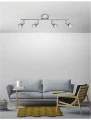 Spot MIRAMAR Nikiel 4xGU10 Luces Exclusivas LE42492 noxbox lampynox www.lampynox.pl