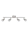 Spot MIRAMAR Nikiel 4xGU10 Luces Exclusivas LE42492 noxbox lampynox www.lampynox.pl