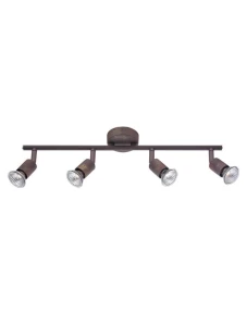 MIRAMAR Brąz rustykalny 4xGU10 Spot Luces Exclusivas LE42500