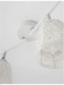 Spot MATANZA Biały 4xE14 Luces Exclusivas LE42471 noxbox lampynox www.lampynox.pl