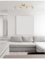 Spot MENDOZA Złoty 4xGU10 Luces Exclusivas LE42481 noxbox lampynox www.lampynox.pl