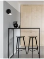 Kinkiet ścienny MENDOZA Czarny GU10 Luces Exclusivas LE42482 noxbox lampynox www.lampynox.pl