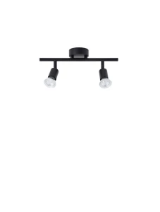 MENDOZA Czarny 2xGU10 Spot Luces Exclusivas LE42483