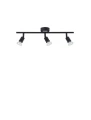 Spot MENDOZA Czarny 3xGU10 Luces Exclusivas LE42484 noxbox lampynox www.lampynox.pl