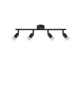 MENDOZA Czarny 4xGU10 Spot Luces Exclusivas LE42485