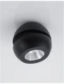 Kinkiet ścienny MALAMBO Czarny LED 5W 3000K Luces Exclusivas LE42452 noxbox lampynox www.lampynox.pl