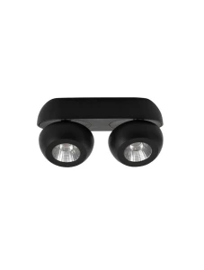 MALAMBO Czarny LED 2x5W 3000K Spot Luces Exclusivas LE42453