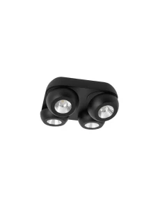 MALAMBO Czarny LED 4x5W 3000K Spot Luces Exclusivas LE42454