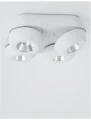Spot MALAMBO Biały LED 4x5W 3000K Luces Exclusivas LE42457 noxbox lampynox www.lampynox.pl