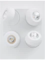 Spot MALAMBO Biały LED 4x5W 3000K Luces Exclusivas LE42457 noxbox lampynox www.lampynox.pl