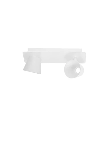Spot MANAURE Biały LED 2x6W 3000K Luces Exclusivas LE42459 noxbox lampynox www.lampynox.pl