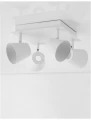 Spot MANAURE Biały LED 4x6W 3000K Luces Exclusivas LE42460 noxbox lampynox www.lampynox.pl