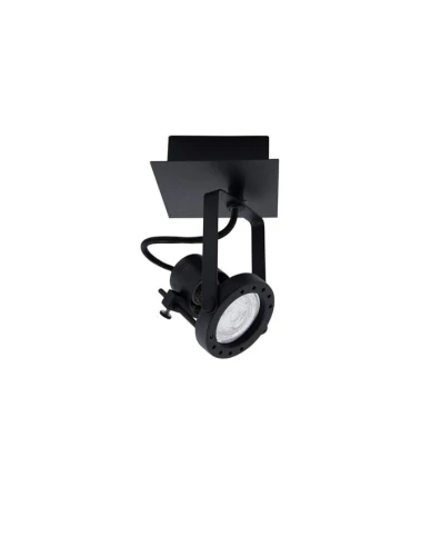 Kinkiet ścienny MARIARA Czarny GU10 Luces Exclusivas LE42465 noxbox lampynox www.lampynox.pl