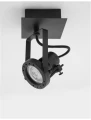 Kinkiet ścienny MARIARA Czarny GU10 Luces Exclusivas LE42465 noxbox lampynox www.lampynox.pl