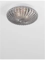 Lampa sufitowa łazienkowa LINCOLN Chrom przydymiony 2xE27 IP44 Luces Exclusivas LE42441 noxbox lampynox www.lampynox.pl