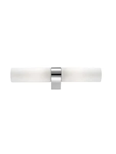 LETICIA Biały Opal | Chrom 2xE14 IP44 Kinkiet łazienkowy Luces Exclusivas LE42433