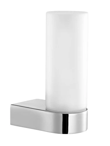 Kinkiet łazienkowy LETICIA Mrożone szkło | Chrom G9 IP44 Luces Exclusivas LE42435 noxbox lampynox www.lampynox.pl