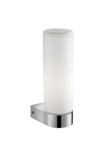LETICIA Biały Opal | Chrom E14 IP44 Kinkiet łazienkowy Luces Exclusivas LE42437