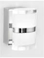 Kinkiet łazienkowy LEGANES Chrom LED 2x5W 3000K IP44 Luces Exclusivas LE42427 noxbox lampynox www.lampynox.pl