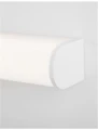 Kinkiet łazienkowy z włącznikiem LEANDRO Biały szer. 60cm. LED 15W 3000K IP44 Luces Exclusivas LE42423 noxbox lampynox www.lampynox.pl