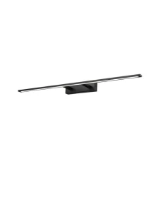 INIRIDA Czarny szer. 96cm. LED 30W 3000K IP44 Kinkiet łazienkowy Luces Exclusivas LE42404
