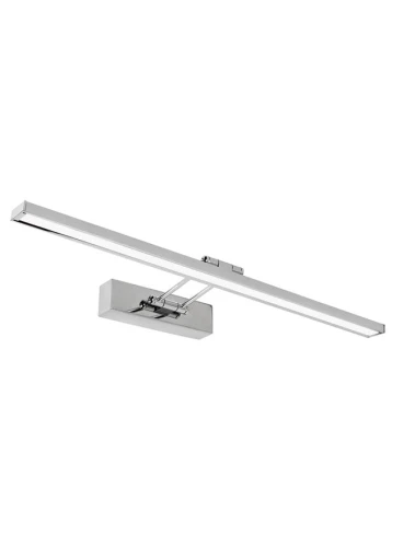 Kinkiet łazienkowy regulowany LAUTARO Chrom szer. 45cm. LED 8W 4000K IP44 Luces Exclusivas LE42419 noxbox lampynox www.lampynox.pl