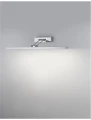 Kinkiet łazienkowy regulowany LAUTARO Chrom szer. 57cm. LED 18W 4000K IP44 Luces Exclusivas LE42420 noxbox lampynox www.lampynox.pl