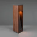 Lampa stojąca zewnętrzna CANNING Brązowy wys. 40cm. GU10 IP44 Trio 509660130 | 4017807492804 noxbox lampynox www.lampynox.pl