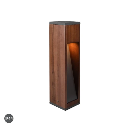 Lampa stojąca zewnętrzna CANNING Brązowy wys. 40cm. GU10 IP44 Trio 509660130 | 4017807492804 noxbox lampynox www.lampynox.pl