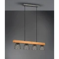 Lampa wisząca CESTINO Nikiel antyczny | Brąz 4xE14 RL R30704067 | 4017807489378 noxbox lampynox www.lampynox.pl