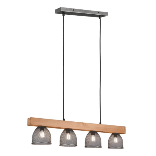 Lampa wisząca CESTINO Nikiel antyczny | Brąz 4xE14 RL R30704067 | 4017807489378 noxbox lampynox www.lampynox.pl