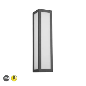 FUERTE Antracyt LED 10W 3000K IP54 Kinkiet zewnętrzny Trio 226260142