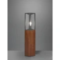 Lampa stojąca zewnętrzna GARONNE Brązowy wys. 80cm. E27 IP44 Trio 401860130 | 4017807492897 noxbox lampynox www.lampynox.pl