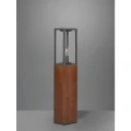 Lampa stojąca zewnętrzna GARONNE Brązowy wys. 80cm. E27 IP44 Trio 401860130 | 4017807492897 noxbox lampynox www.lampynox.pl