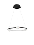 FRIA Czarna LED 36W 3000K Lampa wisząca Luces Exclusivas LE41392
