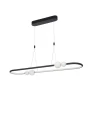 Lampa wisząca FRIA Czarna LED 44.2W 3000K Luces Exclusivas LE41393 noxbox lampynox www.lampynox.pl