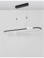 Lampa wisząca FRIA Czarna LED 44.2W 3000K Luces Exclusivas LE41393 noxbox lampynox www.lampynox.pl