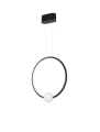 Lampa wisząca FRIA Czarna LED 25.6W 3000K Luces Exclusivas LE41394 noxbox lampynox www.lampynox.pl