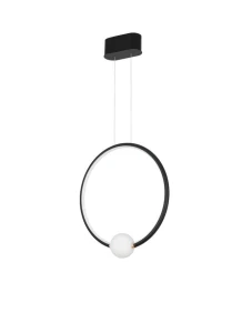 FRIA Czarna LED 25.6W 3000K  Lampa wisząca Luces Exclusivas LE41394