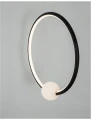 Lampa wisząca FRIA Czarna LED 25.6W 3000K Luces Exclusivas LE41394 noxbox lampynox www.lampynox.pl