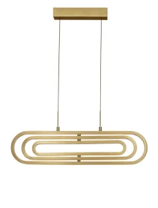 HOYO Złota LED 50W 3000K Lampa wisząca Luces Exclusivas LE41399
