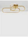 Lampa sufitowa HOYO Złota LED 38W 3000K Luces Exclusivas LE41402 noxbox lampynox www.lampynox.pl